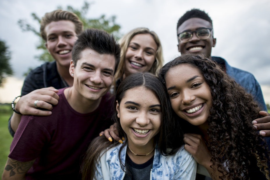 Group Of Teens
