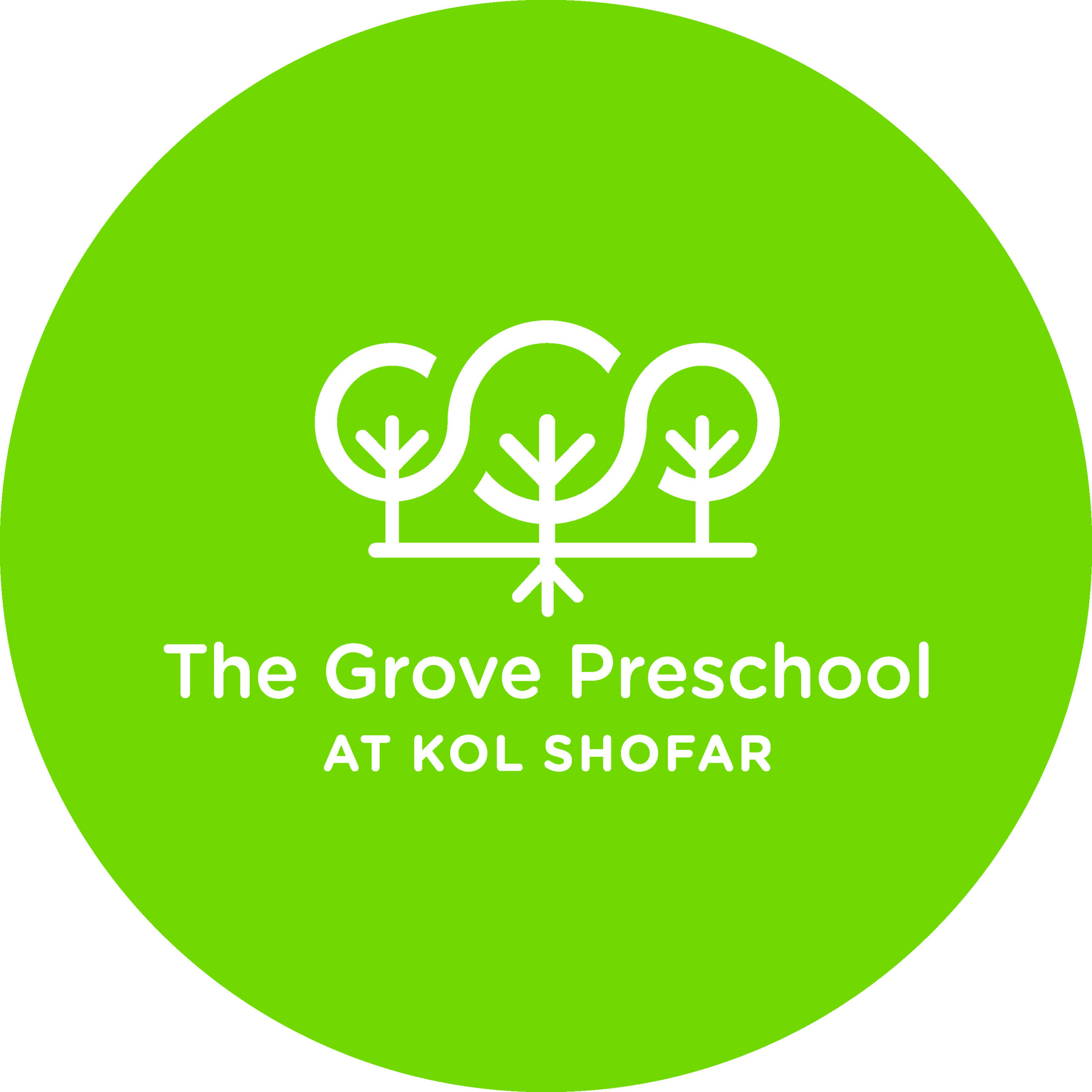 Grove preschool at Kol Shofar - logo
